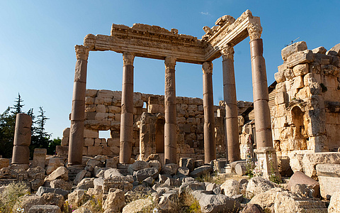 Baalbek, Temple of Jupiter, present-day Lebanon (Photo: J. Stein)