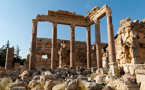 Baalbek, Jupitertempel, heutiger Libanon (Foto: J. Stein)